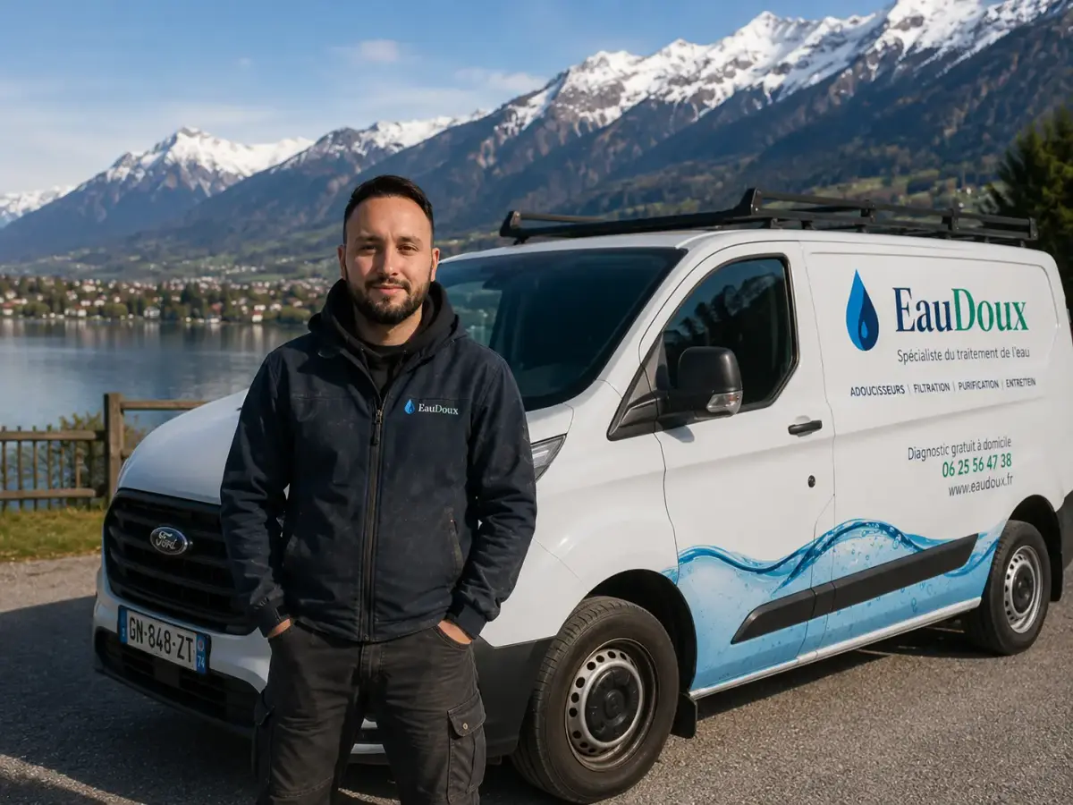 Charles, spécialiste du traitement de l'eau en Haute-Savoie