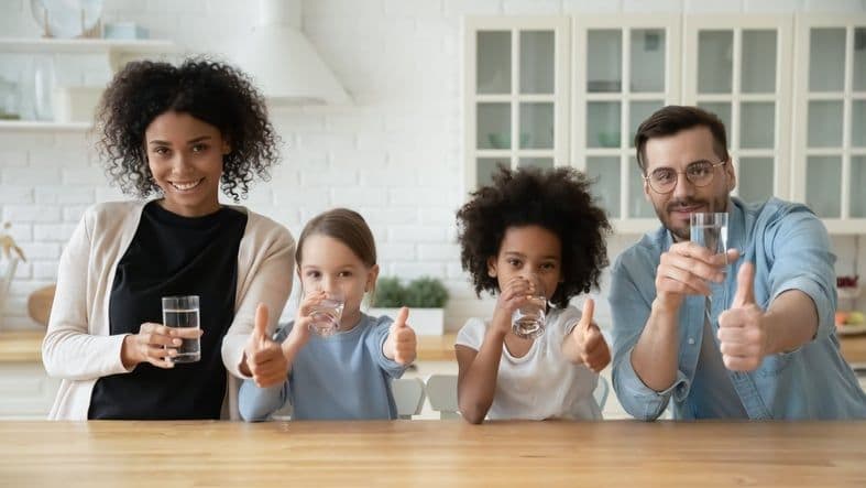 Une eau de confiance pour toute la famille